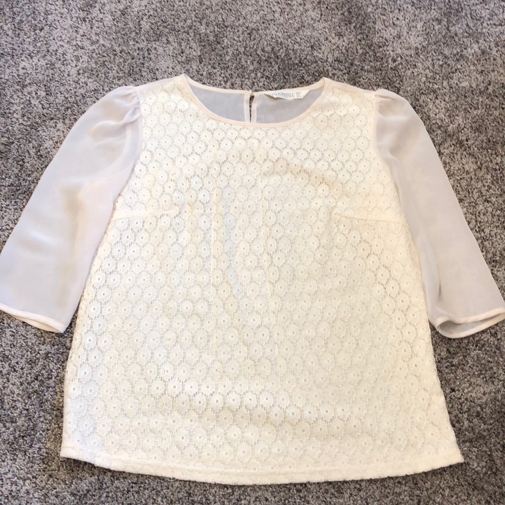 Ivory Sugarhill Boutique top